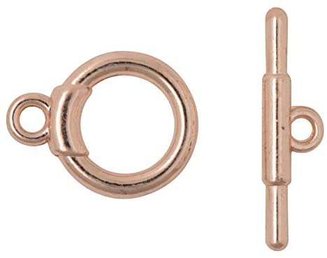 Rose Gold T-Bar Toggle Clasp