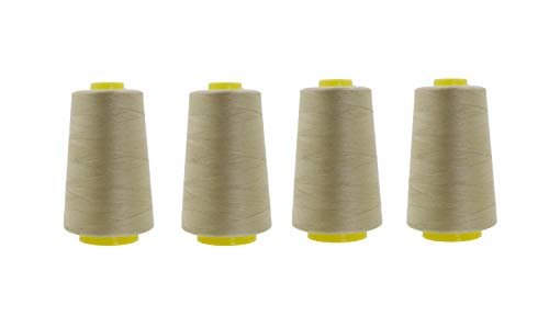 Perial Co 4 Cones of Polyester Threads for Sewing Quilting Serger 26 Colors  - Helia Beer Co