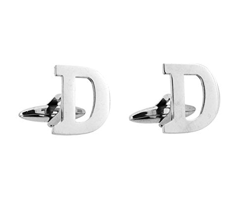 Alphabet Letter D Cuff Links