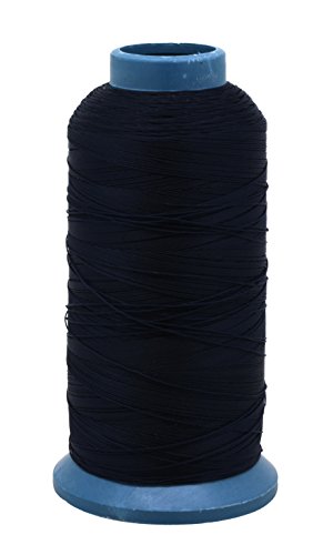 Mandala Crafts Navy Blue Heavy Duty Thread - #69 T70 210D/3 1500 Yds  Polyester Thread for Sewing Machine Outdoor Marine Jeans Leather Thread  Drapery