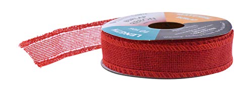 Red Wired Ribbon