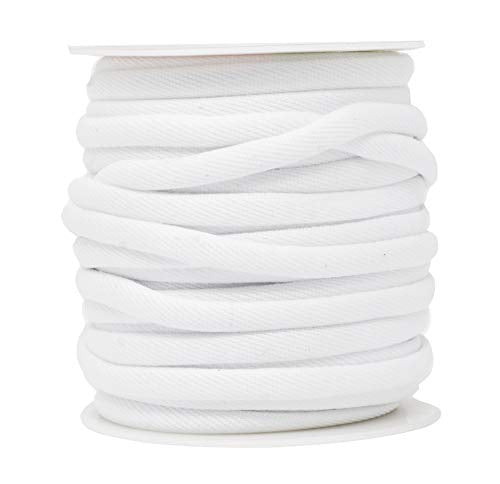 Mandala Crafts Welt Cord, Polyester Cotton Piping Cord Filler for Drap