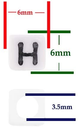 Measurements of Single Letter Bead