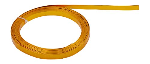 Gold Tone Flat Armature Aluminum Wire