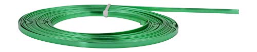 Green Flat Aluminum Wire for Jewelry Making