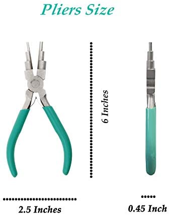Looping Pliers for Bail Making Measurements