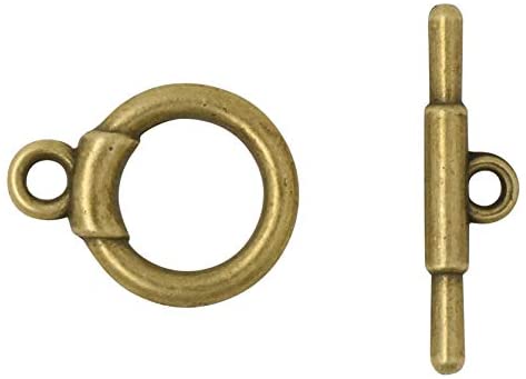 Brass T-Bar Toggle Clasp