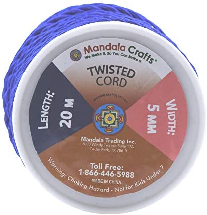 Mandala Crafts Twisted Cord