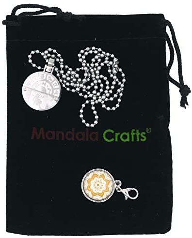 Mandala Crafts Bag with Horoscope Necklace