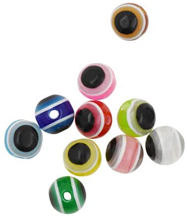 Evil Eye Beads, Multi-Colored