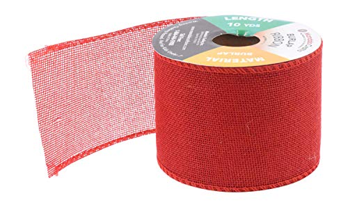 Gift Wrap Ribbon in Red