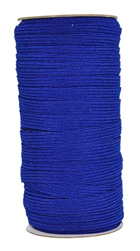 Mandala Crafts Flat Elastic Band, Braided Stretch Strap Cord Roll for  Sewing and Crafting; 3/8 inch 10mm 50 Yards