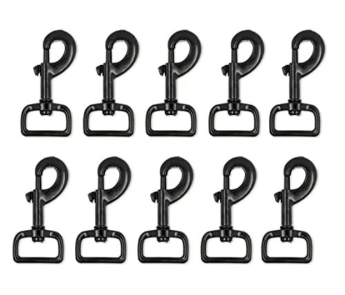 Mandala Crafts Swivel Snap Hooks Heavy Duty Trigger Clip Clasps for Dog  Leashes, Bags, Backpacks, Straps, Harnesses, 10 Pieces