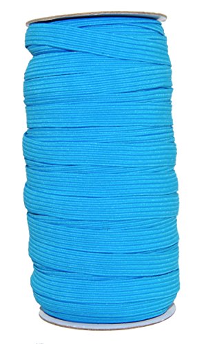 12 Rolls Colored Elastic Bands Fold Over Elastic Rope Elastic Cord Heavy  Stretch Strap Elasticity Knit Flat Elastic Band for Sewing Crafts DIY