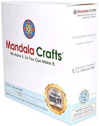 Mandala Crafts Box for Faux Diamond Bling Wrap