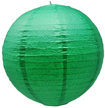 Green Paper Lantern