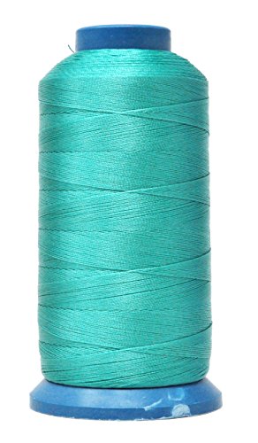 Mandala Crafts Tex 210 Bonded Nylon Thread for Sewing - 800 yds T210 Heavy Duty Rust Nylon Thread Size 207 630 D Upholstery Thread for Leather Jeans