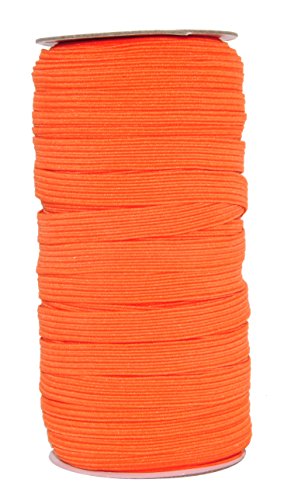 Orange Stretch Cord Roll for Sewing and Crafting