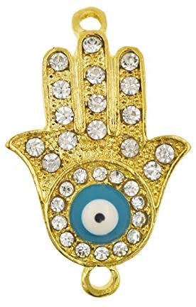 Hamsa Hand Evil Eye Charm Beads