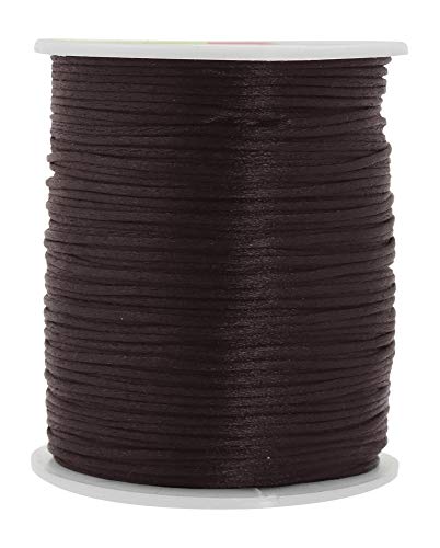 1 Bag 8 Rolls Nylon Rattail Satin Cord 2mm Rattail Cord Braided Nylon  String Knotting Cord Kumihimo Macrame Thread Assorted For Friendship  Bracelets C