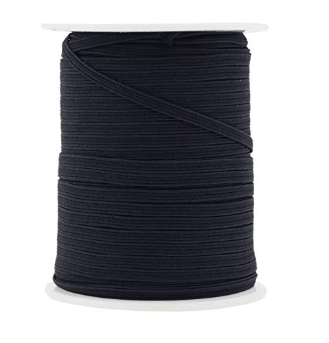 Black Elastic Cord Roll