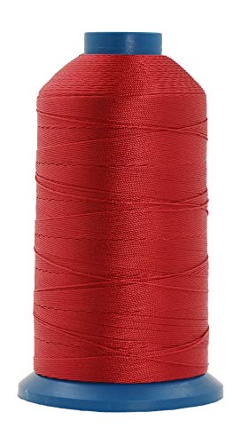 Round Waxed Thread for Leather Sewing - Leather Thread Wax String Polyester  Cord for Leather Craft Stitching Bookbinding by Mandala Crafts