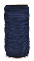 Navy Blue Braided Stretch Strap Cord