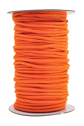 Orange Upholstery Crochet Cord
