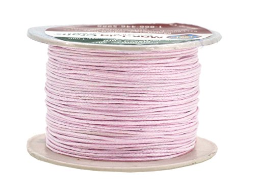 JeogYong 2pcs Waxed Cotton Cord 1mm x 76 Yards, Wax String for Bracelet  Making, Waxed Thread Beading Thread for Jewelry Making, Necklace, Beads,  DIY