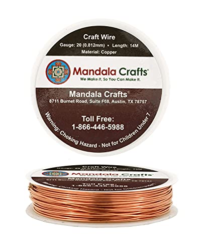 Copper Wire for Jewelry Making - Metal Craft Wire for Crafts