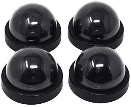 4 Fake Dome Security Cameras