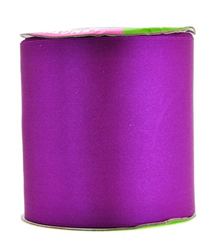Lavender Satin Ribbon 1 Inch 50 Yard Roll for Gift Wrapping, Weddings,  Hair, Dresses, Blanket Edging, Crafts, Bows, Ornaments; by Mandala Crafts 