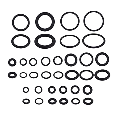 Rubber Grommet Kit Eyelet Ring Rubber Gasket Assortment - 225 Rubber Plugs for Holes for Wiring Automotive Plumbing Electrical Firewall Cable Wire
