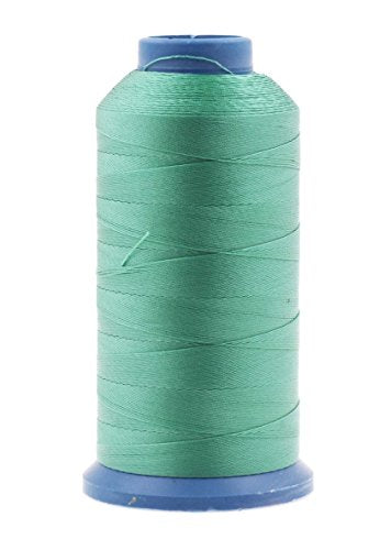 Mandala Crafts Tex 70 Bonded Nylon Thread for Sewing - 1500 YDs T70 Heavy  Duty Black Nylon Thread Size 69 210 D Upholstery Thread for Leather Jeans