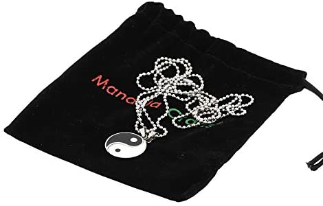 Mandala Crafts Bag with Yin Yang Necklace