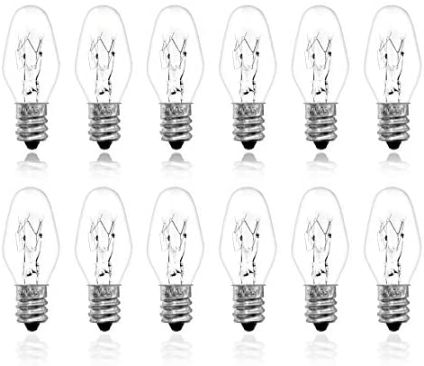 Himalayan Salt Lamp Bulb Replacement E12 C7 15-Watt