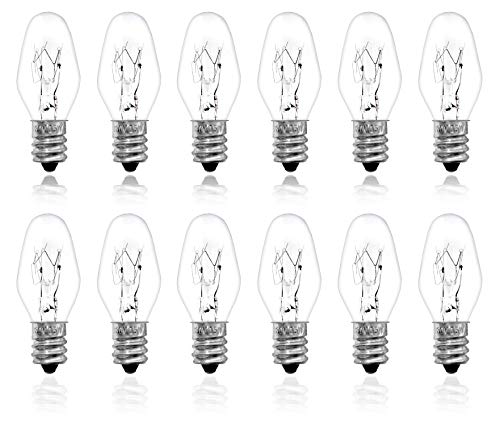 BlueStars E12 T20 Salt Rock Lamp Bulb 120V 15W High Output Warm White Light  2700K 80lm