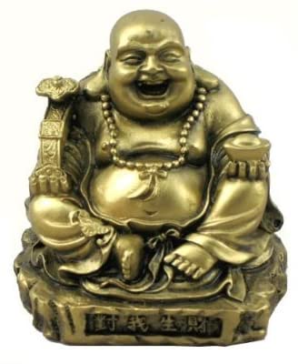 Gold Happy Buddha Statue