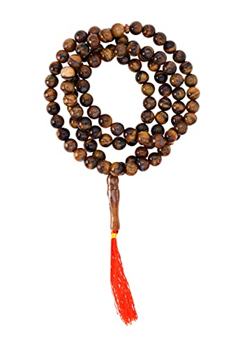 Tiger Eye Tasbih Prayer Beads - Misbaha Beads Muslim Prayer Beads for Men and Women - Islamic Prayer Beads Tasbih Beads Necklace