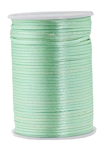 Tilengy 1.5 mm x 110 Yards Nylon Satin Cord Beading Braided Thread String  for Chinese Knotting Rattail Macrame Pendant Friendship Bracelets Necklaces  Jewelry Making (White) - Yahoo Shopping