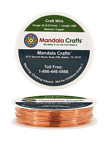Copper Wire for Jewelry Making - Metal Craft Wire for Crafts