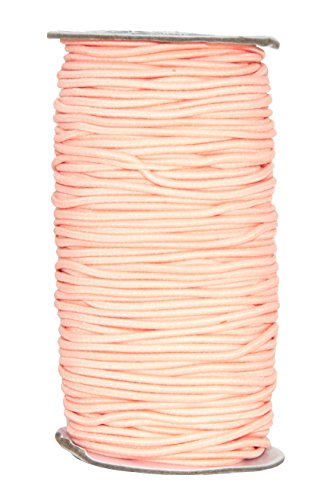 Mandala Crafts 2mm Elastic Cord for Bracelets Necklaces - 76 Yds Baby Pink  Elastic String Stretchy Cord for Jewelry Making Beading - Round Stretch