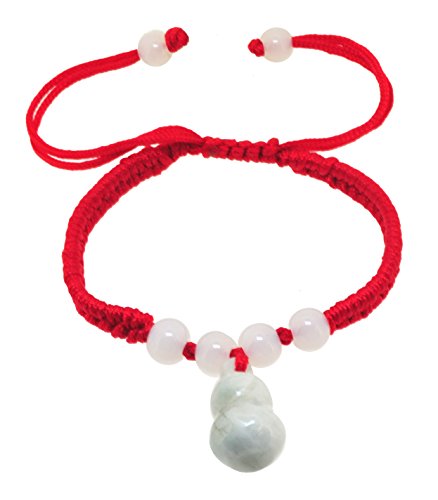 Kabbalah Red String Braided Bracelet of Protection for Good Luck Fortune Health Love Ward Off Against Evil Eye (Wu Lou Gourd)