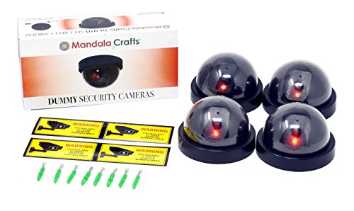 Fake Dome Security Cameras Set