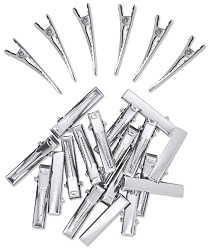 Pack of 200 Silver Alligator Clips