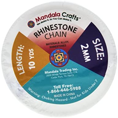 Mandala Crafts Rhinestone Chain