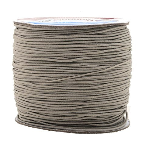 Gray Colored Elastic String