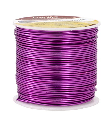 Mandala Crafts 12 14 16 18 20 22 Gauge Anodized Jewelry Making Beading Floral Colored Aluminum Craft Wire