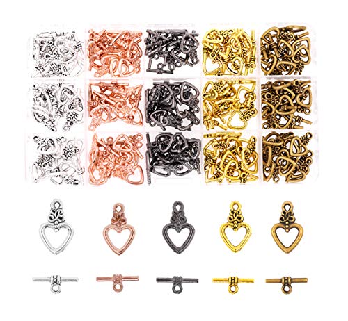 Rose Gold, Bronze, Gunmetal, Silver, Gold Tone Clasps