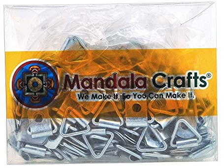Mandala Crafts Box with Screws for Hanging